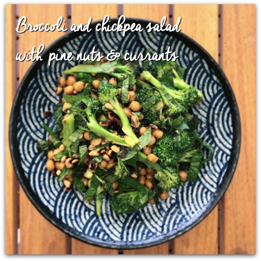 Baked veg, feta and prosciutto frittata